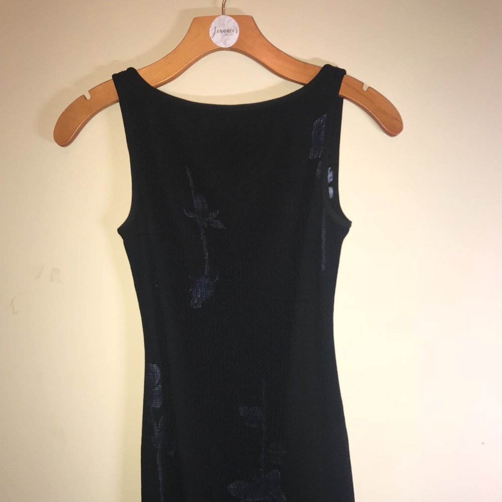 Black Flower Dress